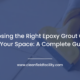 epoxy grout color